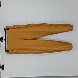 Athleta Textured Brooklyn Jogger Women's Mustard Yellow  Size 12